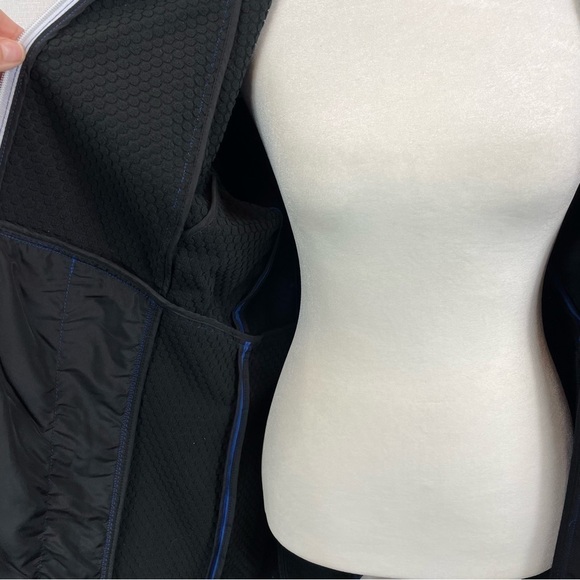 NEW Michael Kors Jacket Coat Blue Black Size Large - Picture 8 of 10